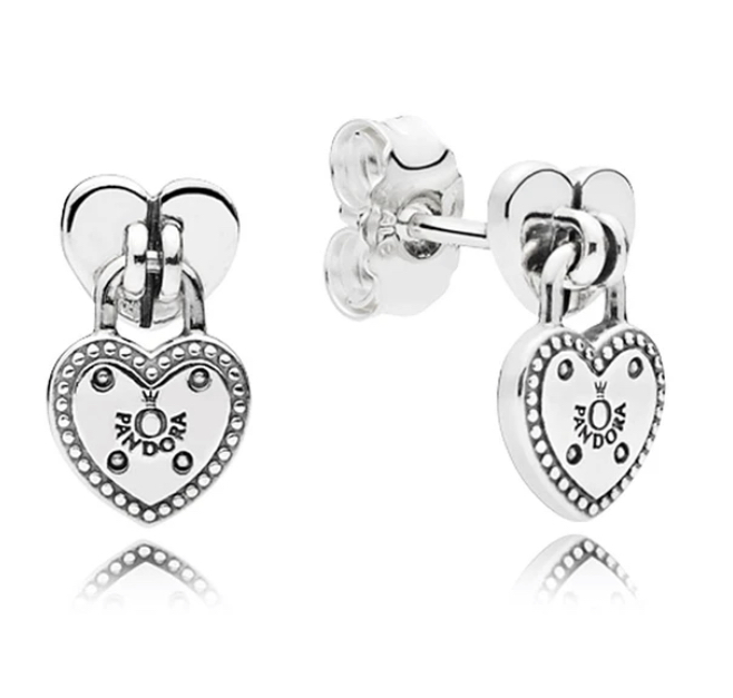 Pendientes Candado de amor